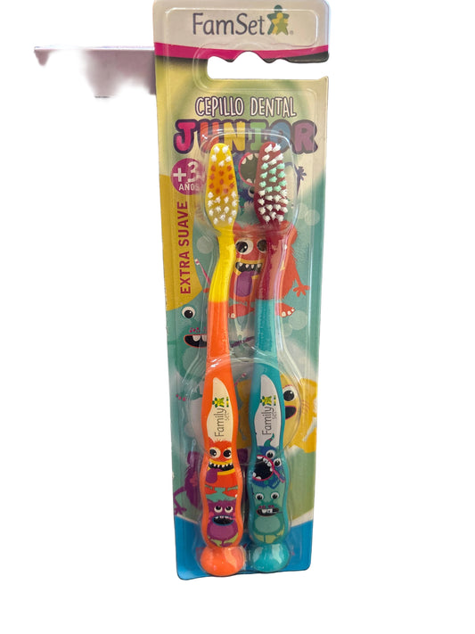 CEPILLO DENTAL JUNIOR X2