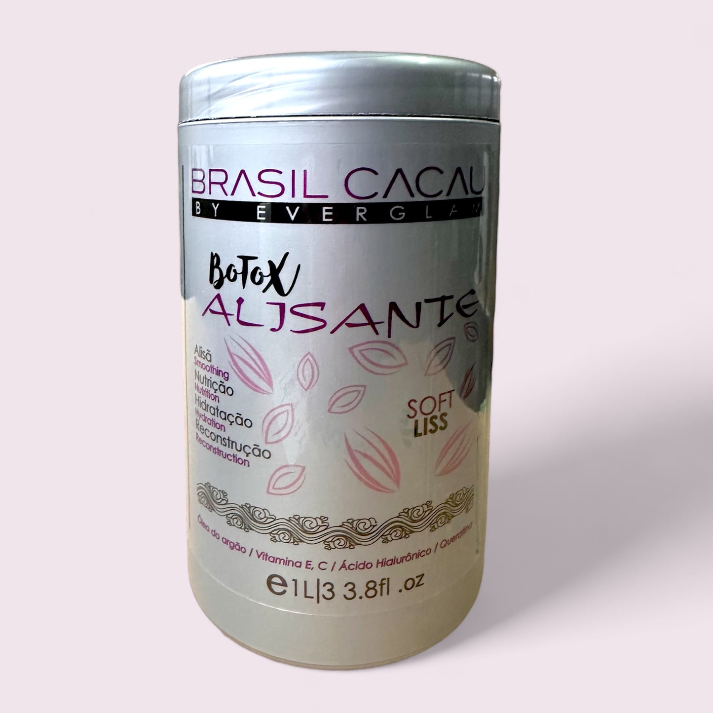 TRATAMIENTO CAPILAR BOTOX ALISANTE BRASIL CACAU 1 KILO EVERGLAM