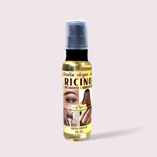 ACEITE CAPILAR VIRGEN DE RICINO 60 ML