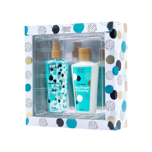 B100 SET STARS BRIGHT & GLOWING BEAUTY 100 - FRAGANCIA Y LOCIÓN CORPORAL 125 ML