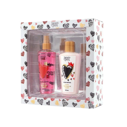 B100 SET LOVE ROMANCE SPELL BEAUTY - FRAGANCIA Y LOCIÓN CORPORAL 125 ML