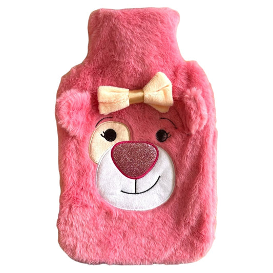 BIENESTAR SPRING WAY GUATERO PELUCHE DUENDE NIÑA CON FUNDA 2 LITROS (ROSADO)