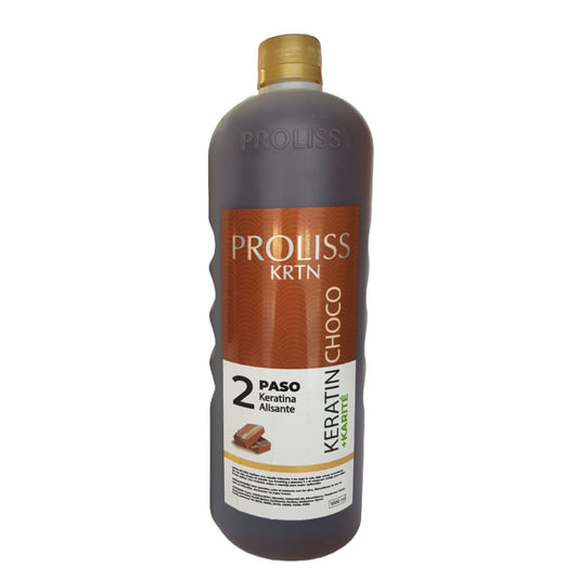 PROLISS KERATINA LIQUIDO ALISADO PERMANENTE CHOCO KARITÉ 1 LITRO