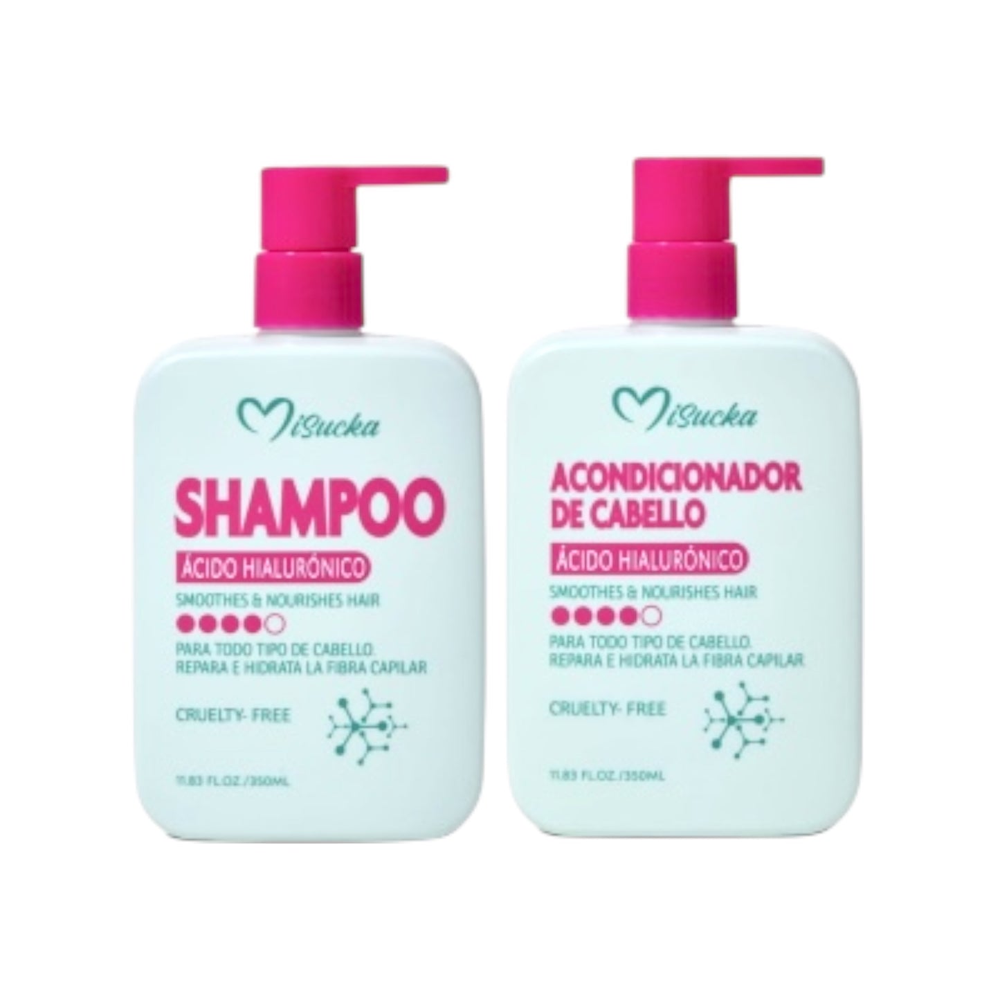 PACK SHAMPOO & ACONDICIONADOR ACIDO HIALURONICO MISUCKA 300 ML