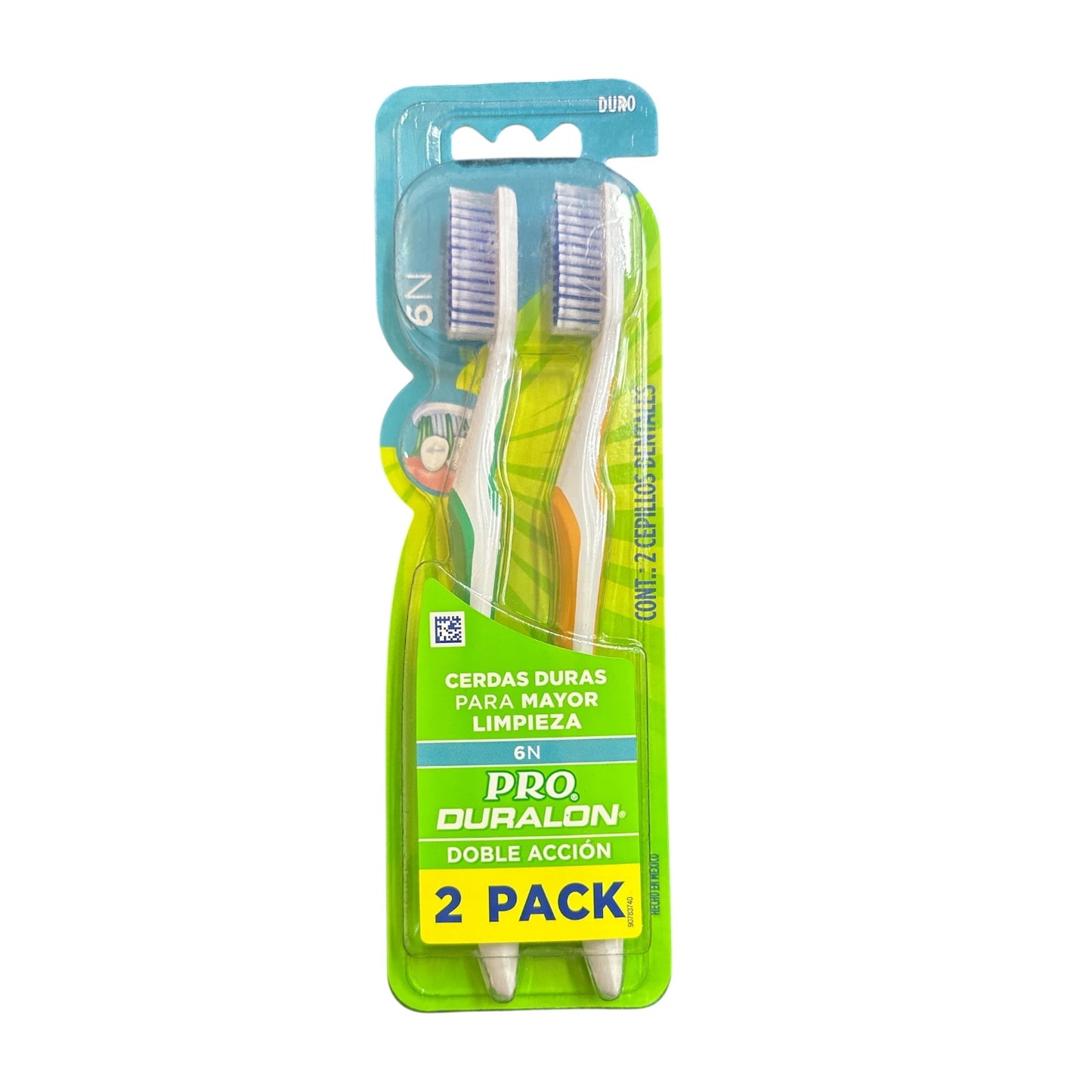 CEPILLO DENTAL DURALON 6N DURO 2X1