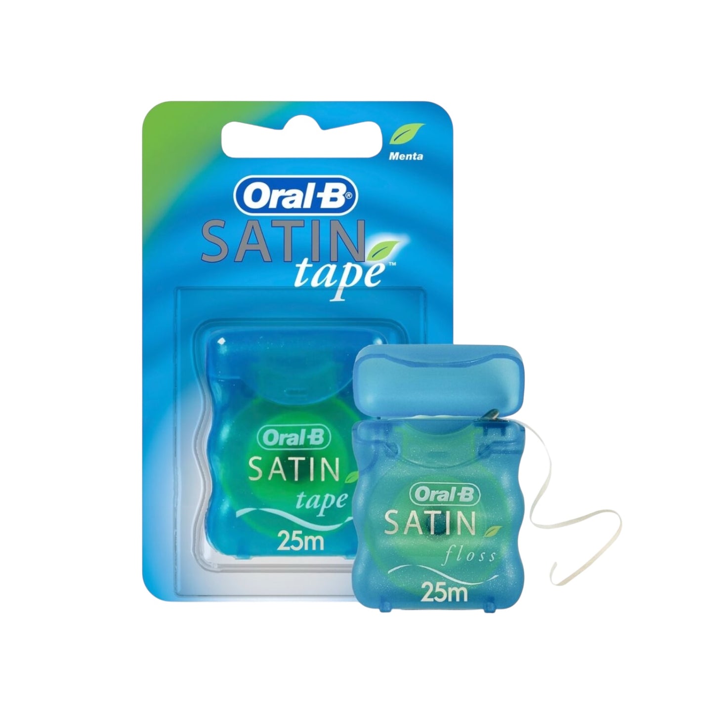 SEDA DENTAL ORAL-B SATIN TAPE MENTA 25M