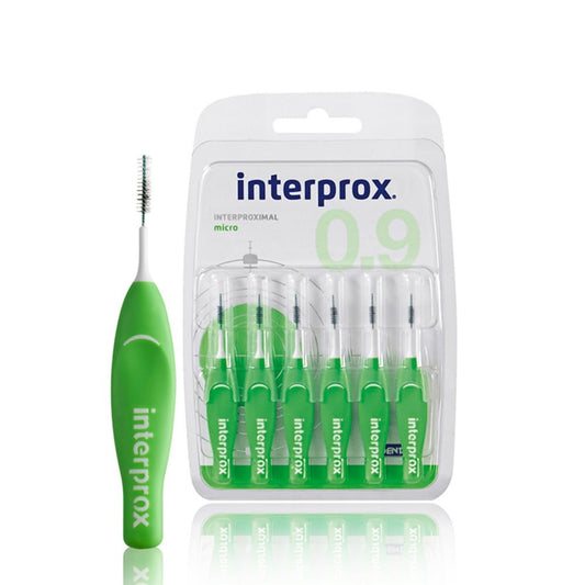 CEPILLO INTERPROXIMAL INTERPROX MICRO PACK DE 6 UNIDADES
