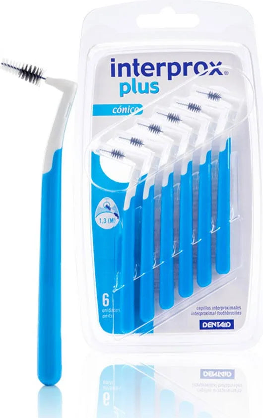 CEPILLO INTERPROXIMAL DENTAID INTERPROX PLUS CONICO x6