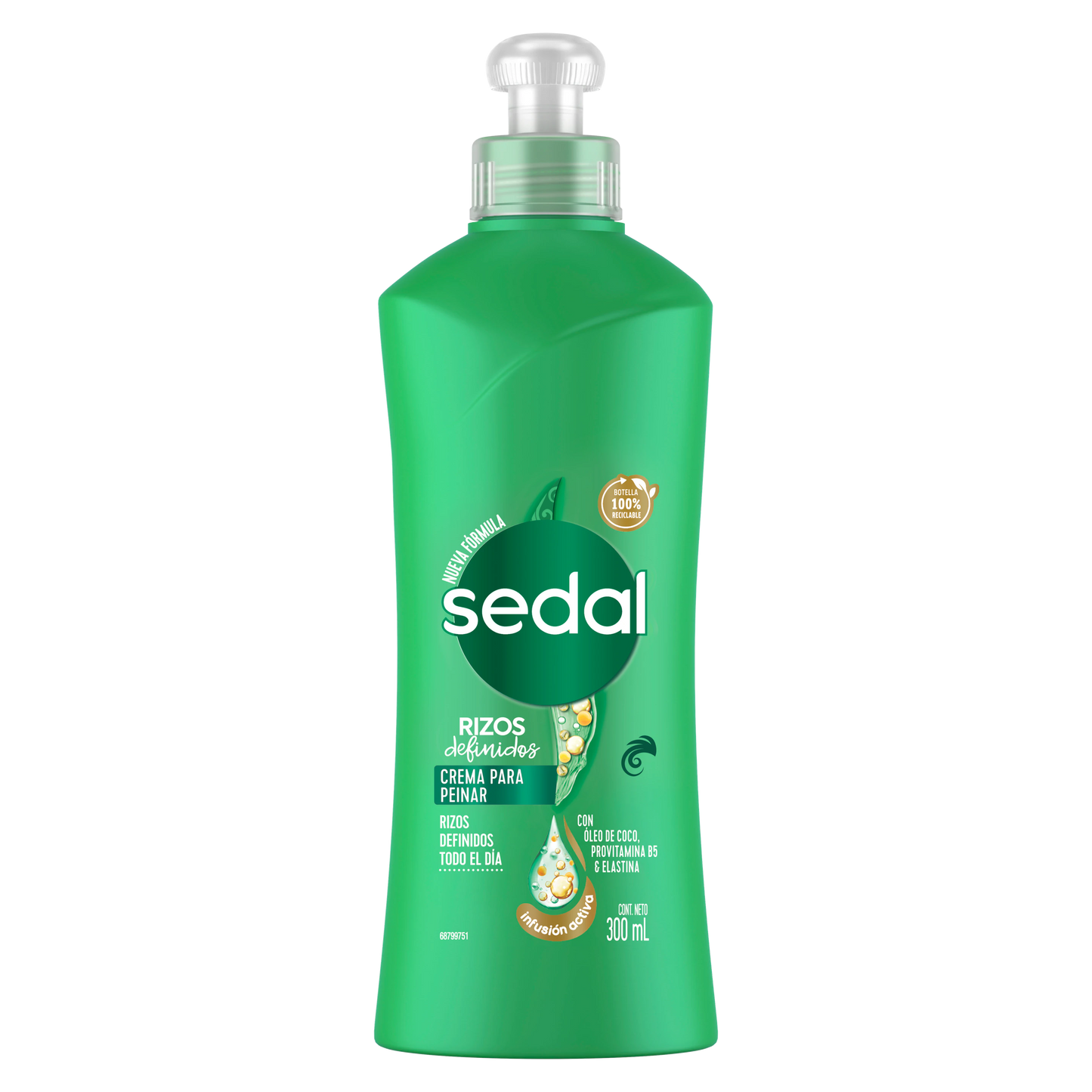 CREMA PARA PEINAR RIZOS DEFINIDOS SEDAL 300 ML