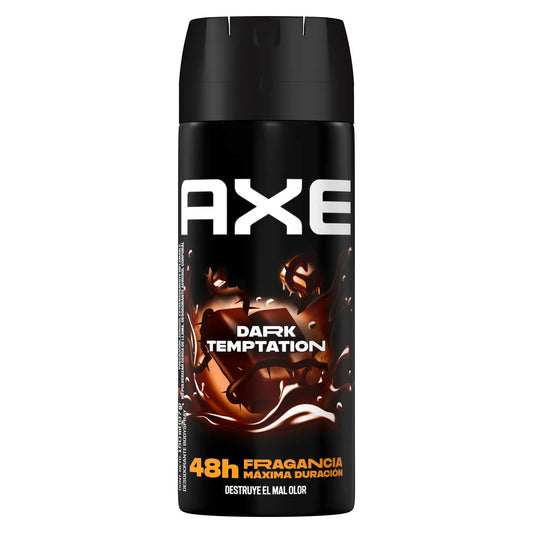 DESODORANTE HOMBRE AXE BODY SPRAY DARK TEMPTATION 150ML 48H.
