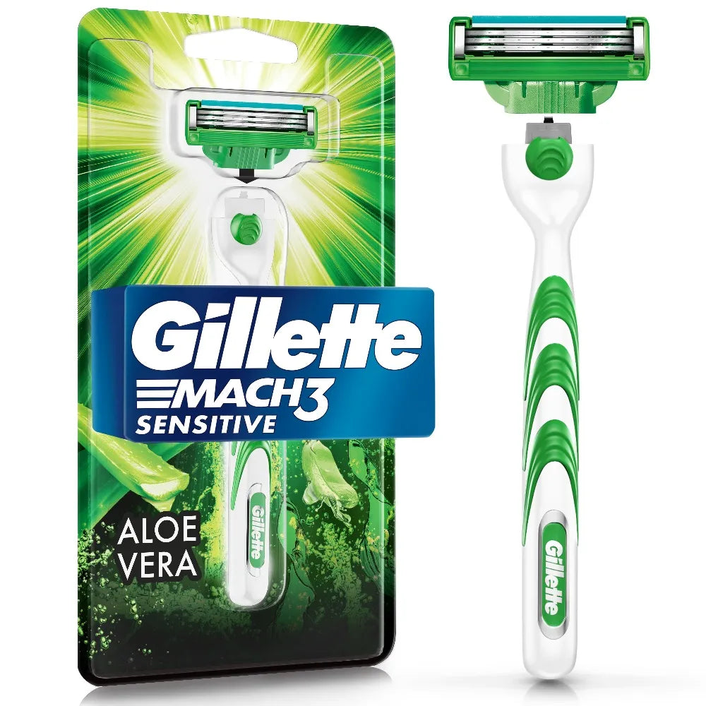 AFEITADO - GILLETTE MACH3 SENSITIVE 1 UNIDAD MAQUINA AFEITAR RECARGABLE