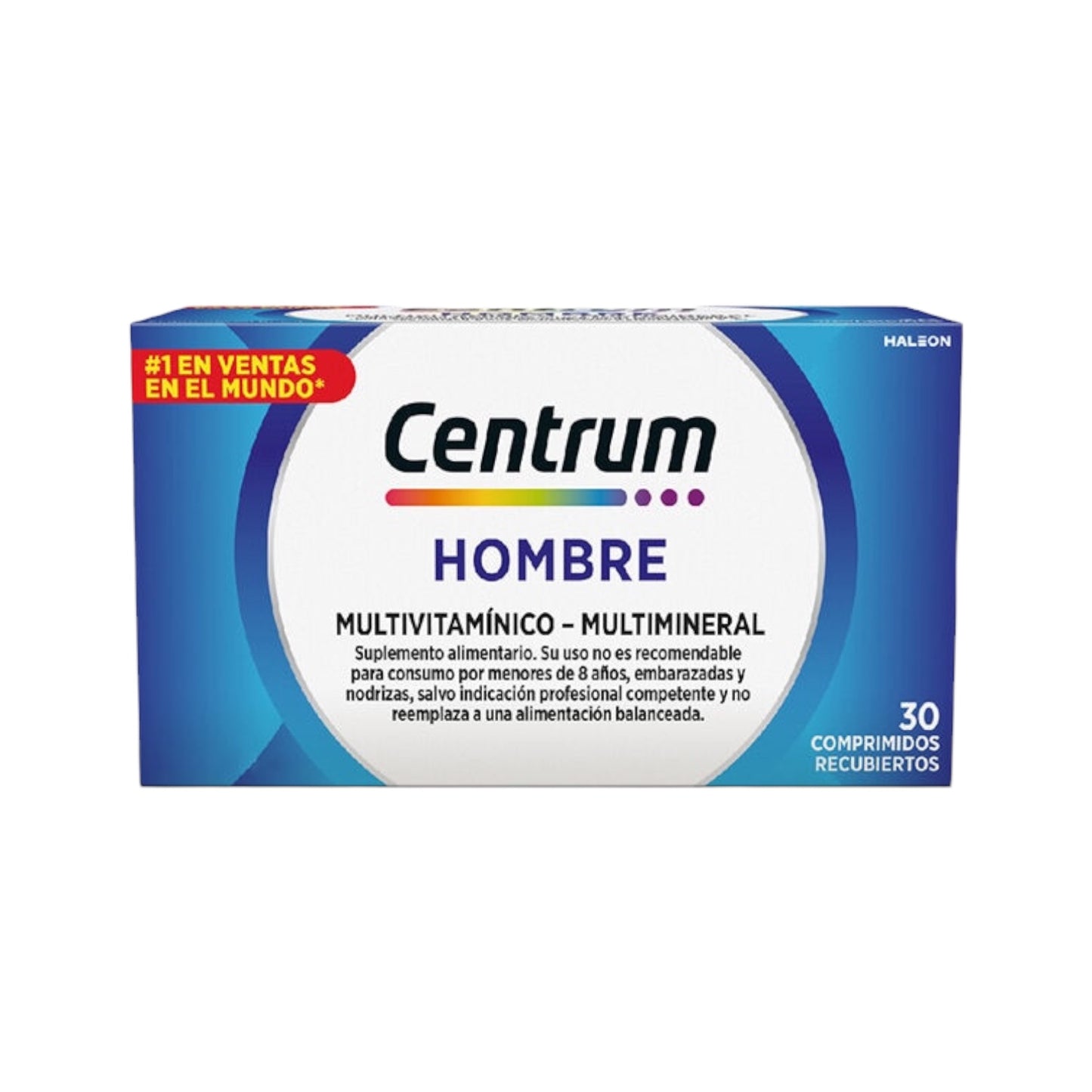 CENTRUM HOMBRE MULTIVITAMINICO - MULTIMINERAL 30 COMP RECUBIERTOS