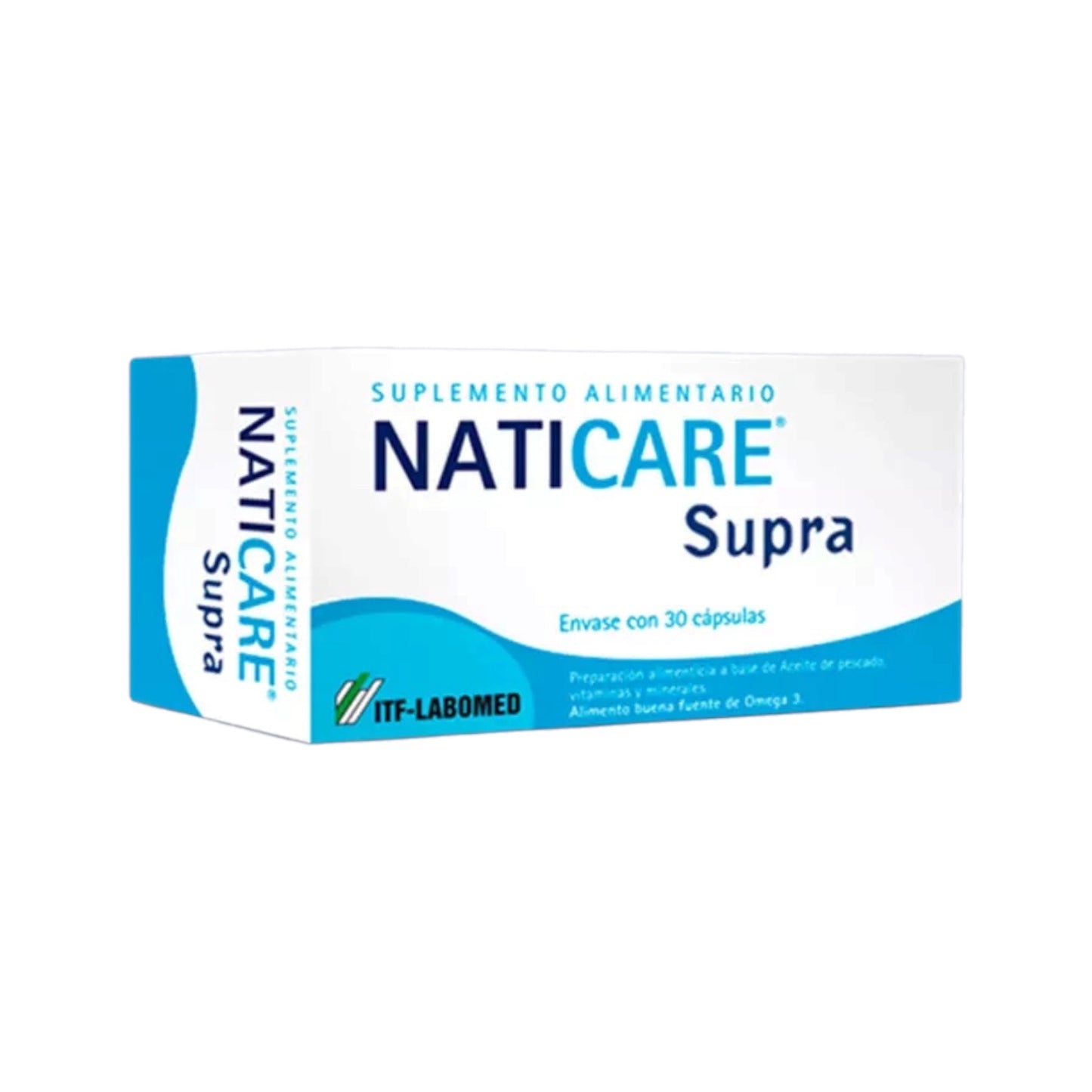 NATICARE SUPRA OMEGA 3 (DHA) 30 CAPSULAS