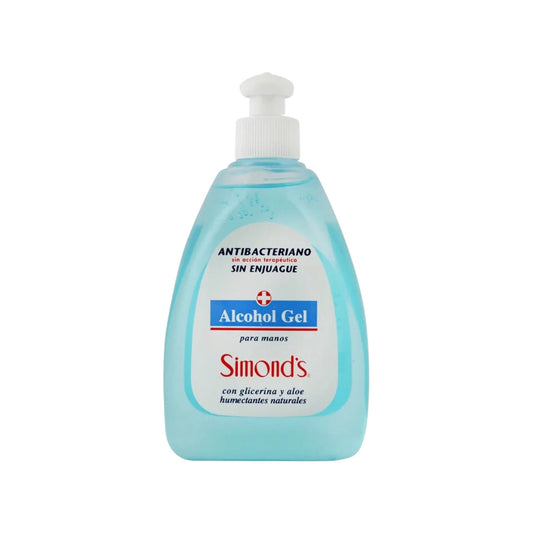 SIMONDS ALCOHOL GEL ANTIBACTERIANO SIN ENJUAGUE 360 ML