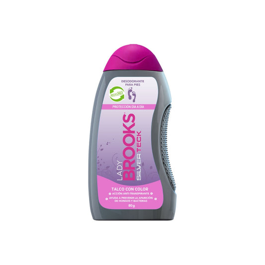 TALCO DESODORANTE BROOKS CON COLOR SILVERTECK LADY