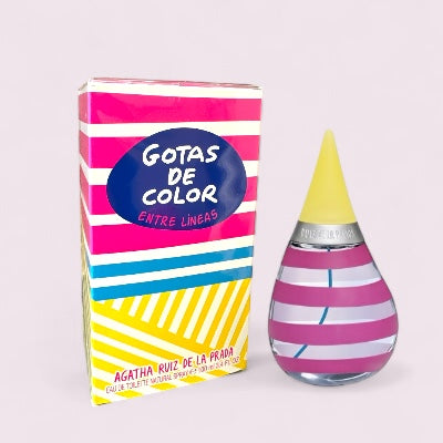 AGATHA RUIZ DE LA PRADA- PERFUME GOTAS DE COLOR ENTRE LINEAS SPRAY 100ML