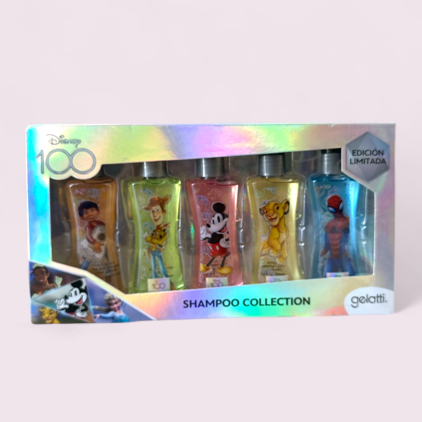 GELATTI SET SHAMPOO DISNEY COLLECTION 5 UNIDADES NIÑO