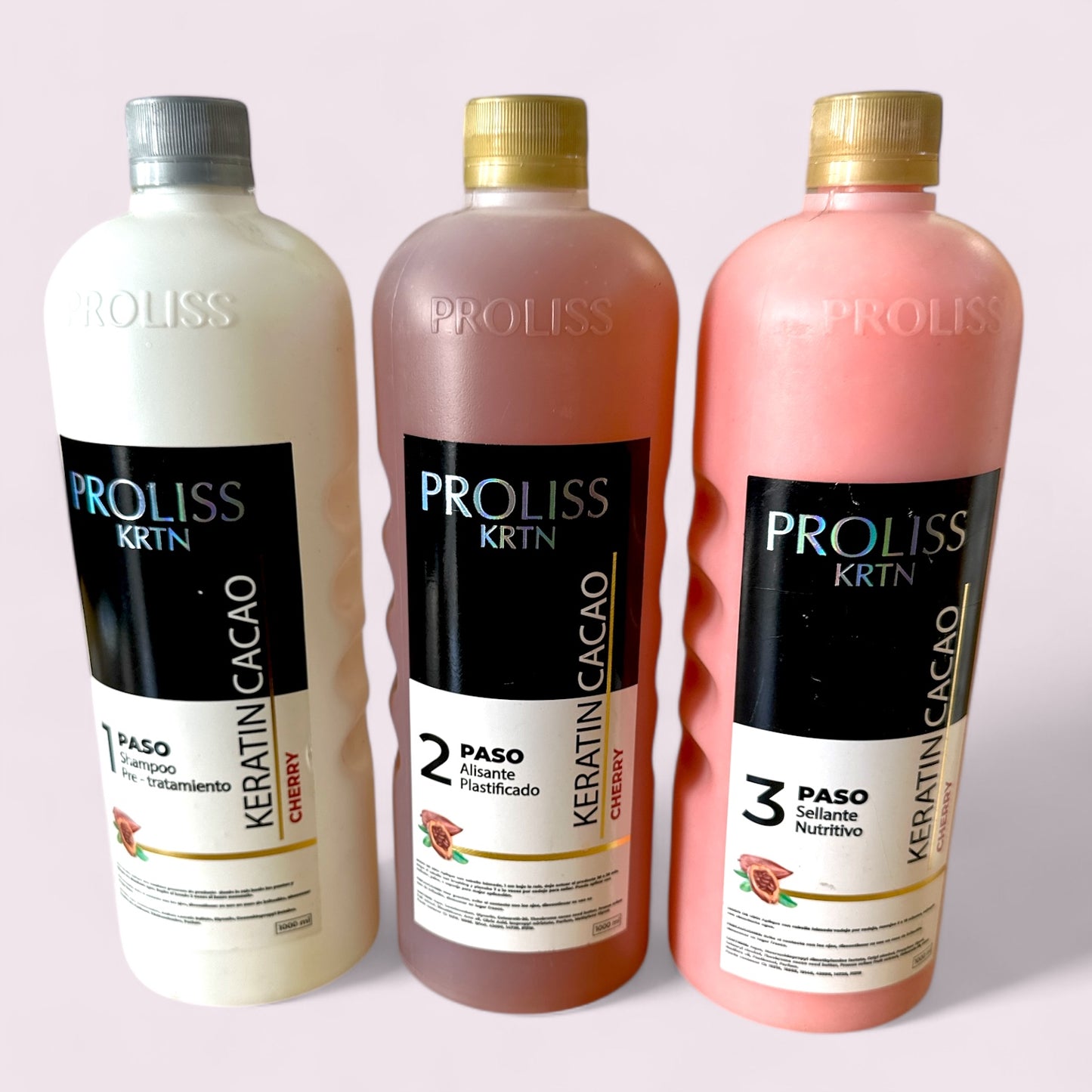 PROLISS KIT ALISADO 3 PASOS - CACAO CHERRY