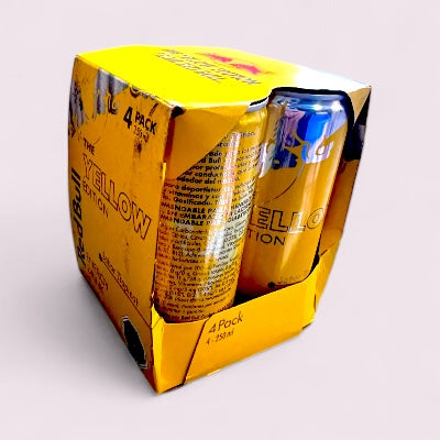 BIENESTAR - PACK RED BULL BEBIDA ENERGETICA 4 UNIDADES 250ML YELLOW