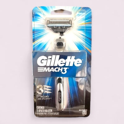 AFEITADO - GILLETTE MACH3 1 UNIDAD MAQUINA AFEITAR RECARGABLE