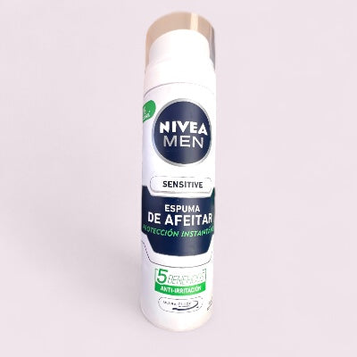 AFEITADO - NIVEA ESPUMA DE AFEITAR SENSITIVE 200 ML ANTI IRRITACION