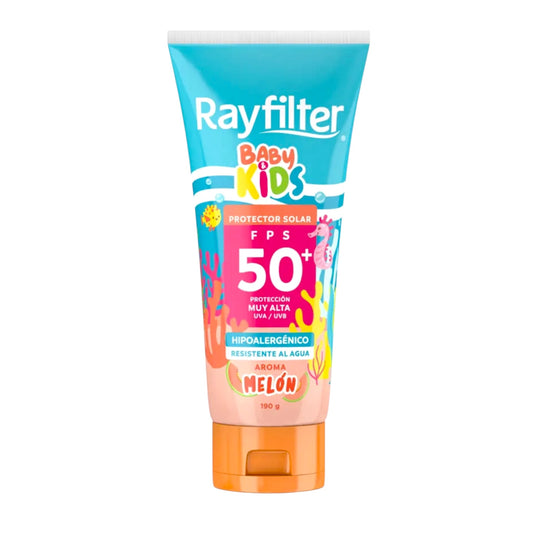 RAYFILTER PROTECTOR SOLAR BABY&KIDS FPS50+ PROTECCIÓN MUY ALTA 190G