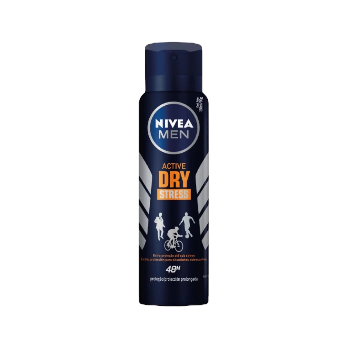 DESODORANTE HOMBRE NIVEA MEN ACTIVE DRY STRESS 48HRS 150 ML