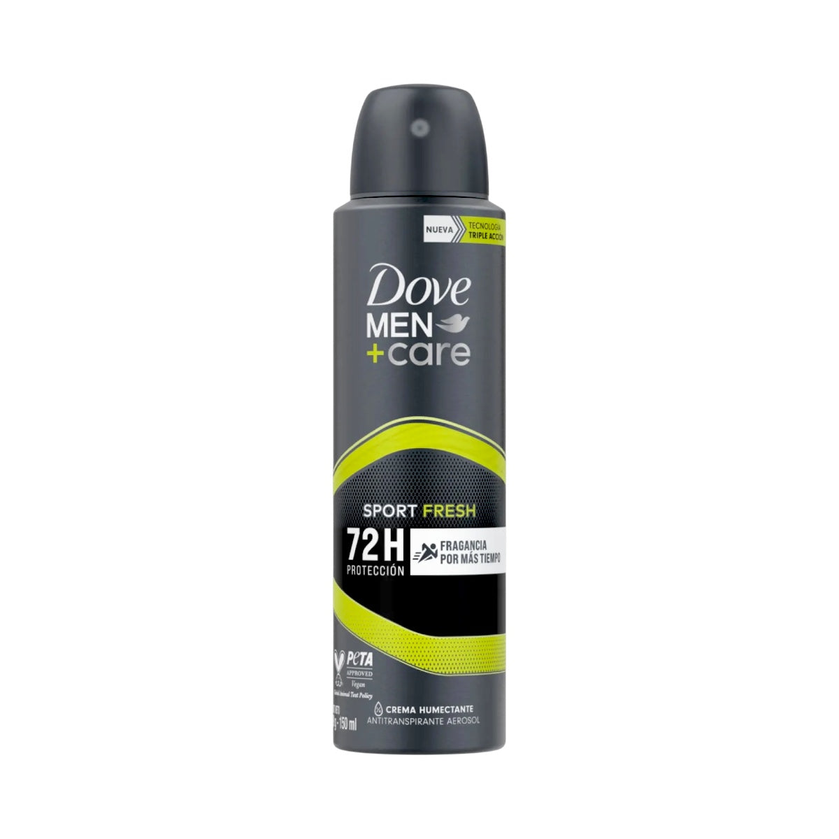DESODORANTE HOMBRE DOVE MEN+CARE SPRAY ANTITRANSPIRANTE SPORTS ACTIVE+FRESH 72H.150ML