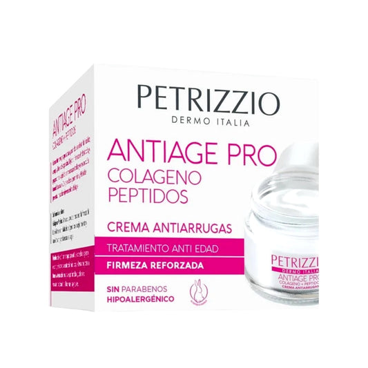 SKIN CARE - PETRIZZIO CREMA FACIAL ANTIAGE PRO COLAGENO+PEPTIDOS
