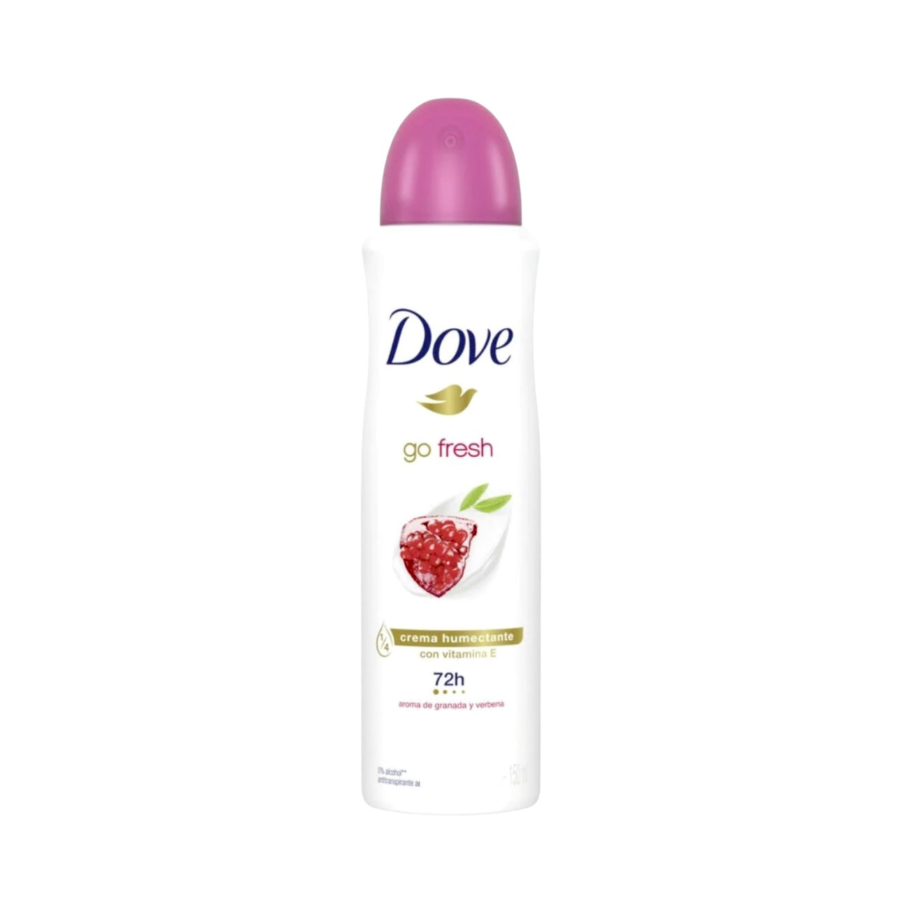 DESODORANTE MUJER DOVE GO FRESH SPRAY ANTITRANSPIRANTE 72H GRANADA Y VERBENA 150ML