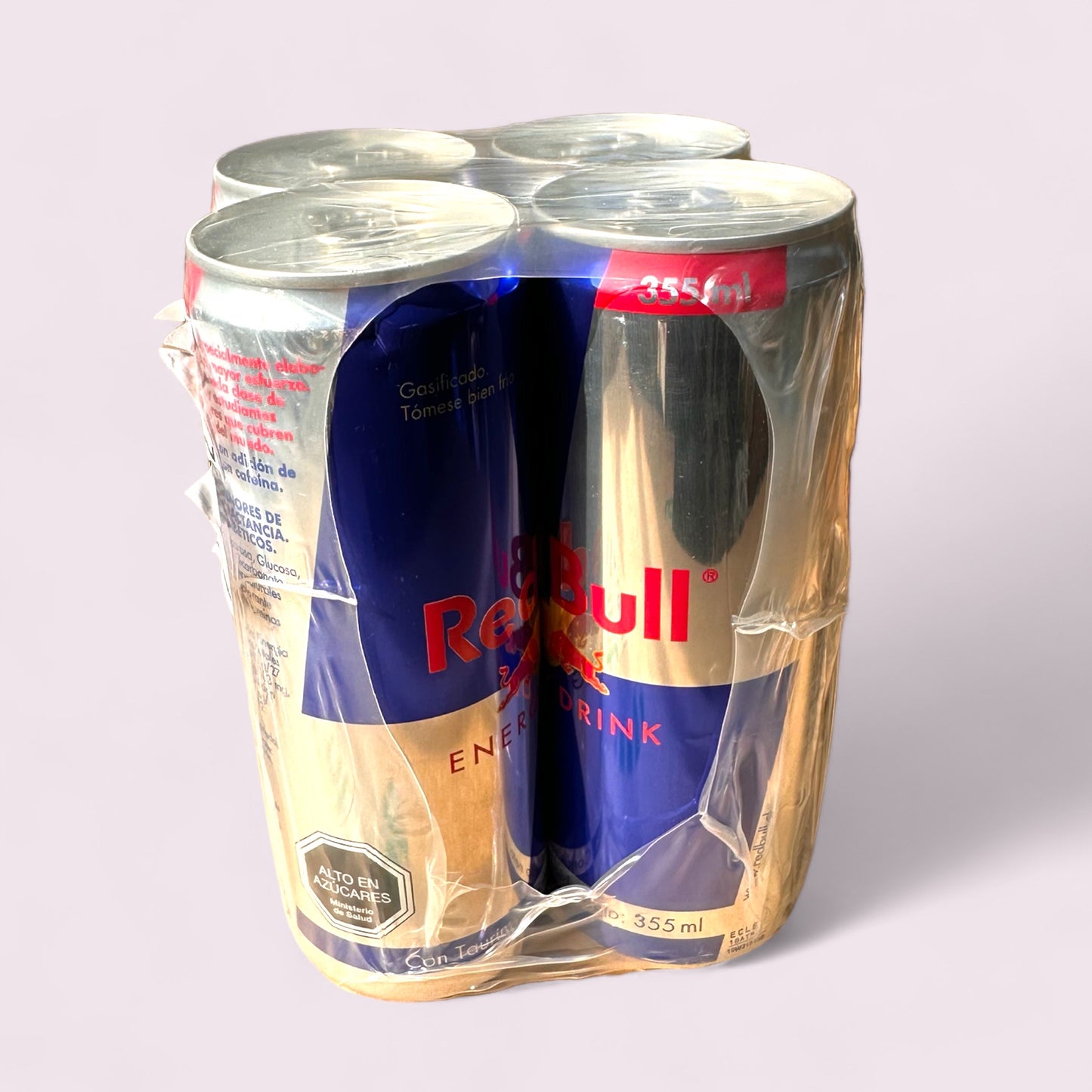 BIENESTAR - PACK RED BULL BEB.ENERGI.355ML X4 UNIDADES